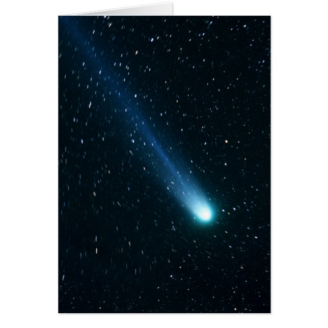 Cometa en el cielo nocturno (Frente)