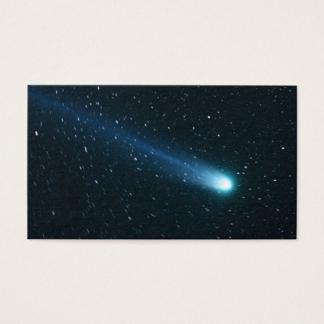 Cometa en el cielo nocturno (Frente)