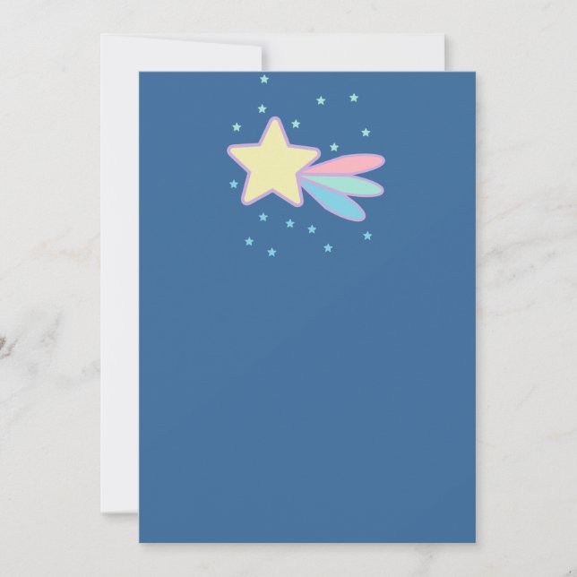 Cometa Estrella Fugaz Adorable (Anverso)
