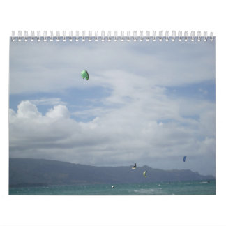 Cometa que practica surf el calendario 2009