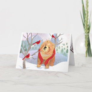 COMFORT & JOY tarjetas de Chow artísticas lisas