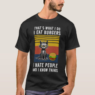Comí una camiseta de hamburguesas