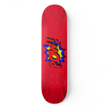 Comic Book Skateboard Decks