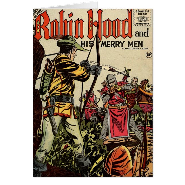 Cómic de Robin Hood (Frente)