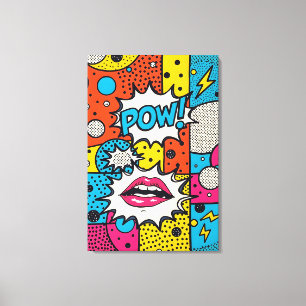 ¡Cómic retro POW! - Resumen de arte pop