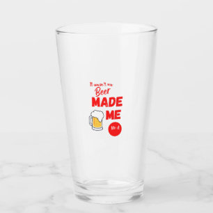 Cómico No fui yo Vaso de cerveza