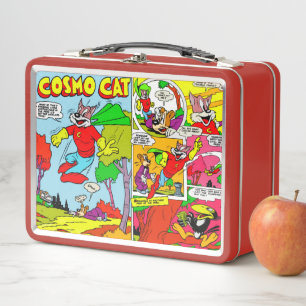 Comics Cosmo Cat Comics Lunchbox de los años 50