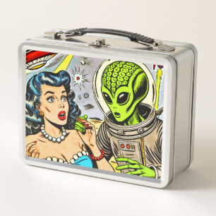 Cómics de ciencia ficción retro para extranjeros