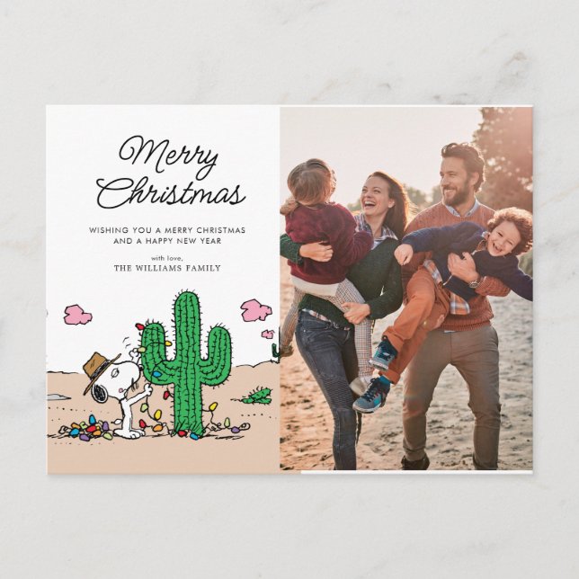 Cómics Peanuts | Spike decora para Navidad (Anverso)