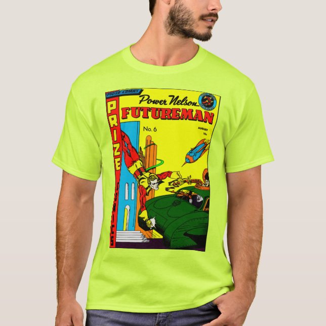 Cómics PRIZADOS: Camiseta FUTURA (Anverso)