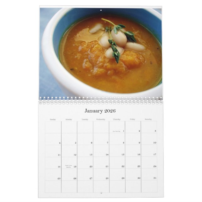 Comida + Calendario de la fotografía 2008 (Jan 2026)