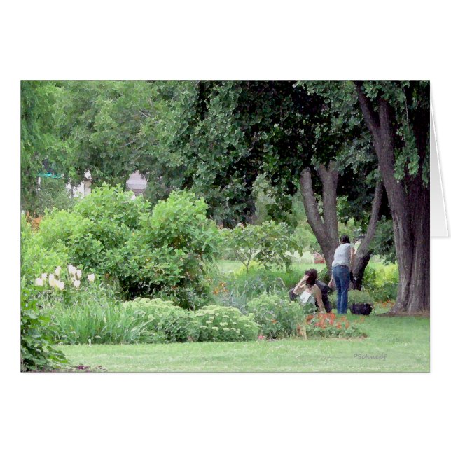 Comida campestre en el parque (Anverso (Horizontal))