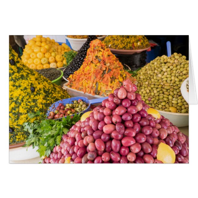 Comida Encurtida En El Mercado (Anverso (Horizontal))