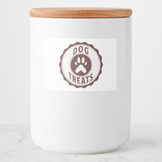 Comida Etiqueta de Almacenamiento de Golosinas para Perro