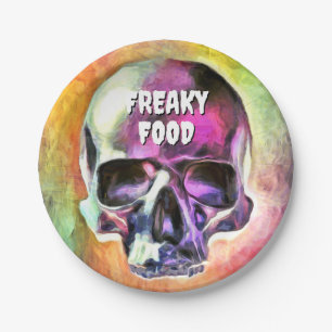 Comida Freaky. Platos de papel