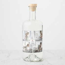 Comida personalizada y etiquetas para beber - Te a