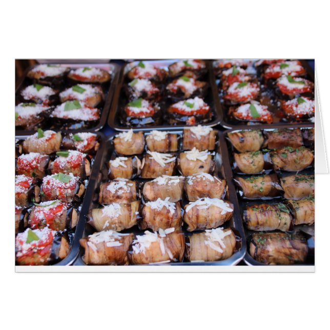 Comidas callejeras sicilianas (Anverso (Horizontal))