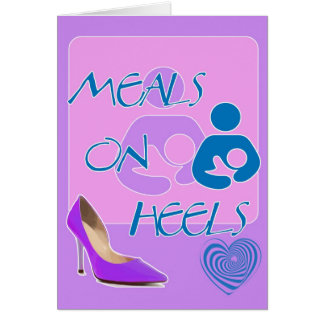 ¡Comidas en los talones! Diseño de amamantamiento