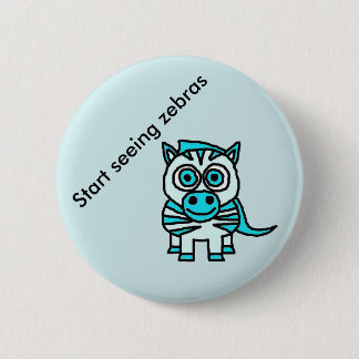 Comience a ver el botón de las cebras