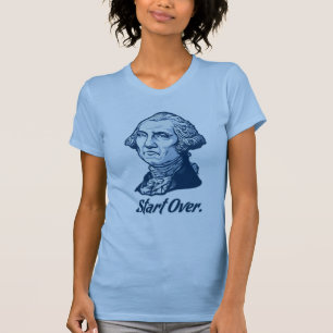 Comience sobre la camiseta