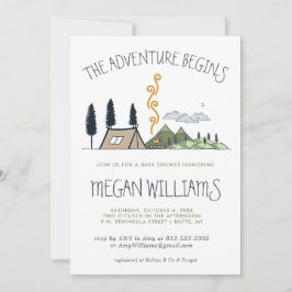 Comienza la aventura | Baby Shower de montaña