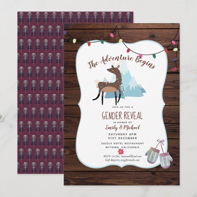 Comienza la aventura de la invitación a ver el gén (Anverso / Reverso)