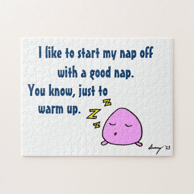 'Comienza Mi Napa Con Un Rompecabezas De Buena Nap (Horizontal)