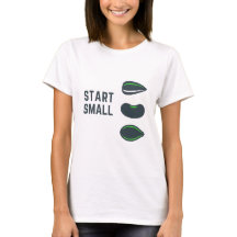 Comienza Pequeño – Camiseta de Jardinero Minimalis