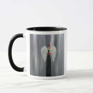 Comienza tu día con esta hermosa taza de ángel.