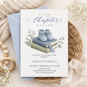Comienza un Nuevo Capítulo Invitación de Baby Show