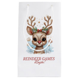 ¡Comienzan los juegos de renos! Bolsa de regalo de