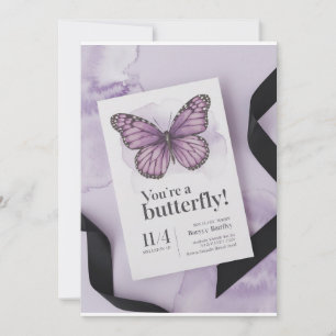 Comienzos del Butfu: Elegante invitación de Baby S