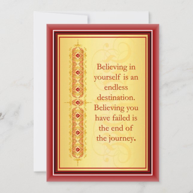 comillas inspiradoras en un diseño decorativo eleg (Anverso)