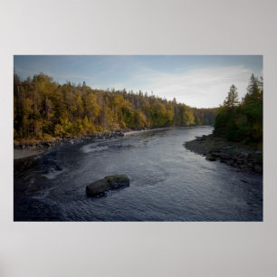 Comin' Alrededor de la impresión de arte fino Bend