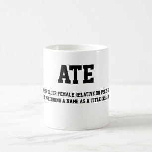 COMIÓ la taza de café