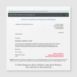 Comité Asesor de la tarjeta magnética RoseWrites