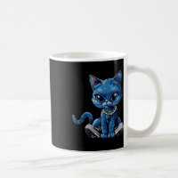 Comma de zapatos de tazas de gato retro La Kamala