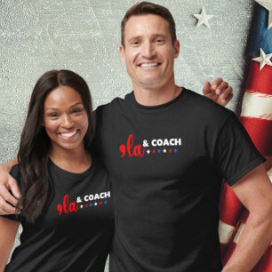 Comma La & Coach estrena camiseta negra
