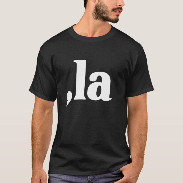 Comma La Kamala Harris 2024 Camiseta Electoral (Anverso)