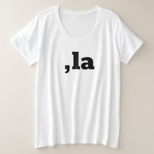 Comma La Kamala Harris - diseño de texto personali