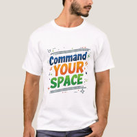 Command Your Space cita el diseño de camisetas