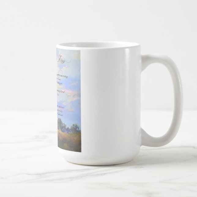 Como amaneceres la taza del día (Derecha)