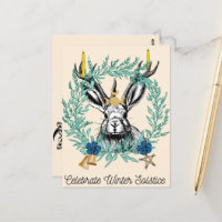 Cómo celebrar la postal del solsticio de invierno