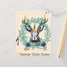 Cómo celebrar la postal del solsticio de invierno