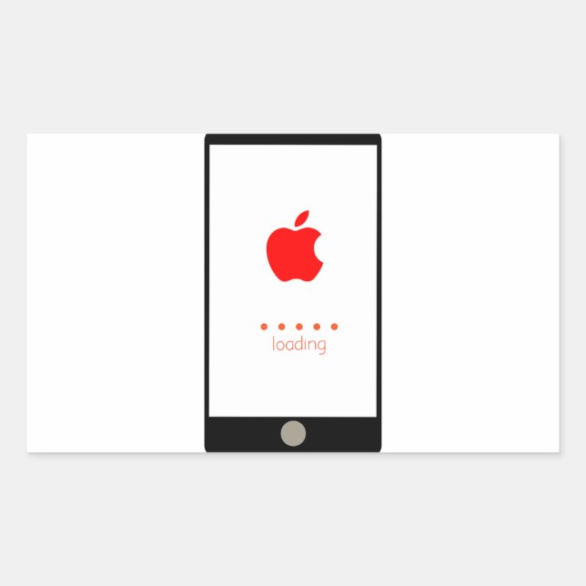 Cómo dejar a los pegatinas en el iphone (Anverso)