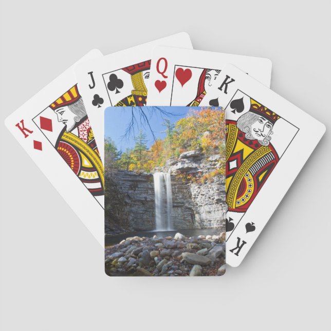 Cómo despertar cartas de juego de cascada (Reverso)