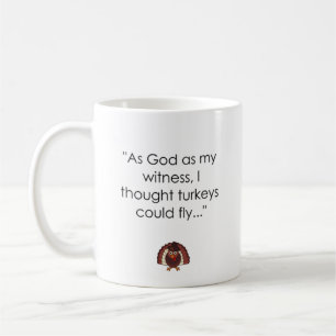 Como dios como mi testigo, pensé la taza de café