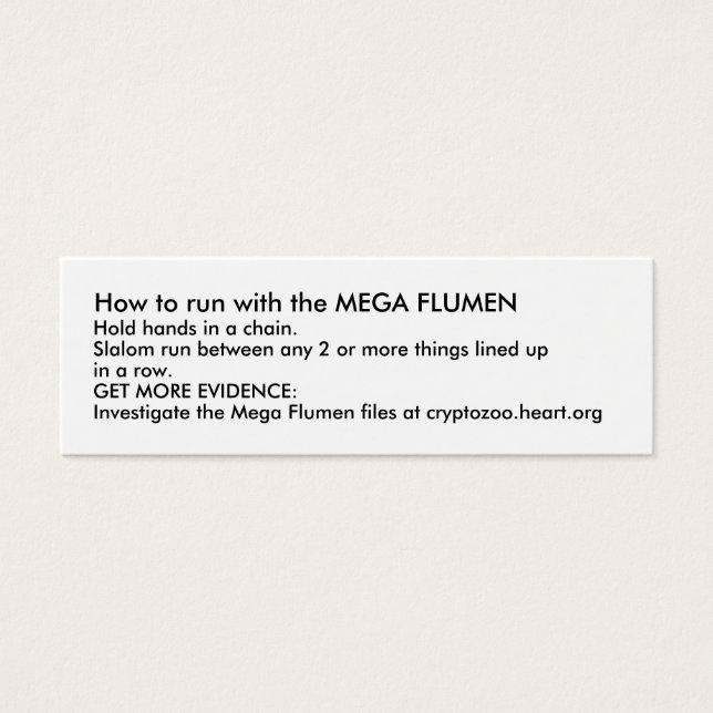 Cómo ejecutar con MEGA FLUMEN (Frente)