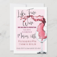 Como el hito del vino fino Invitación a la fiesta 