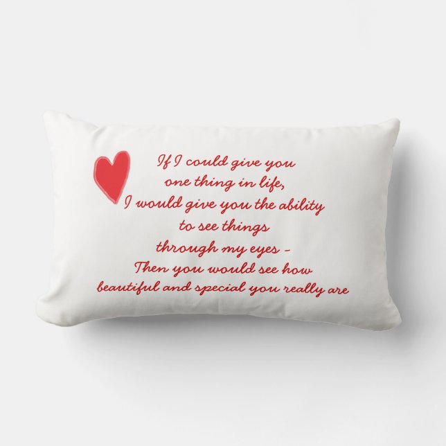 Cómo el Special usted es almohada (Anverso)